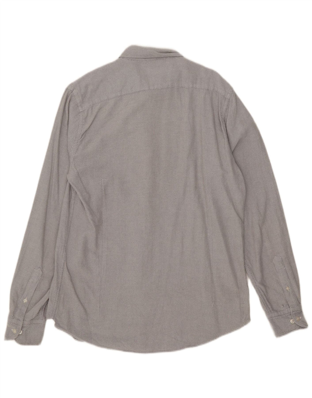 Ανδρικό πουκάμισο Massimo Dutti σε μεσαίο γκρι
