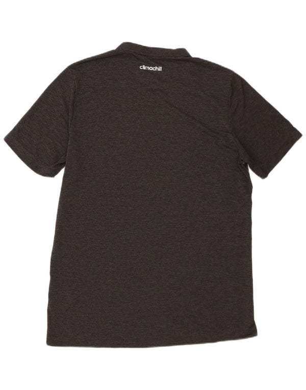 Ανδρικό T-Shirt Climachill Adidas Top Medium Grey Polyester