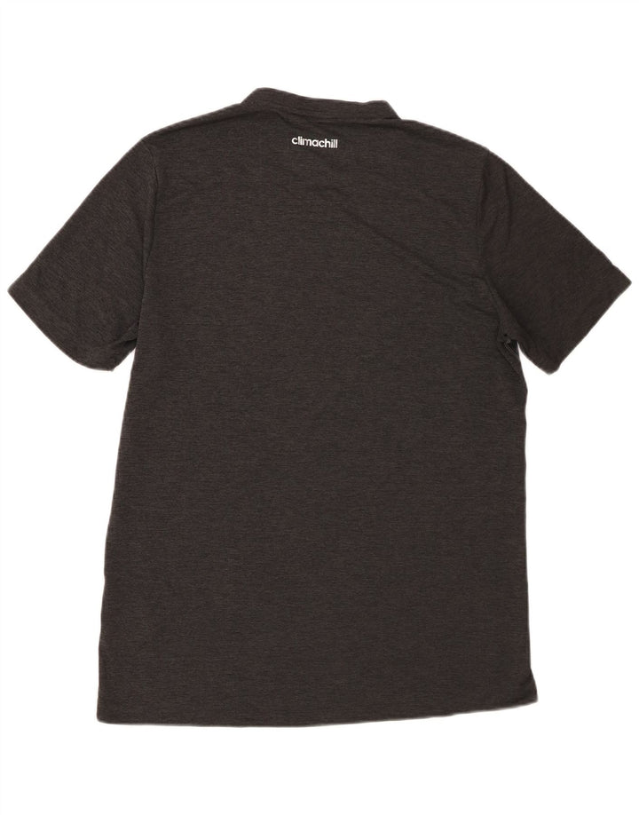 Ανδρικό T-Shirt Climachill Adidas Top Medium Grey Polyester