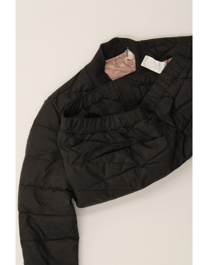 O'NEILL Womens Padded Jacket UK 6 XS Black Polyamide Vintage O'Neill and Second-Hand O'Neill from Messina Hembry 