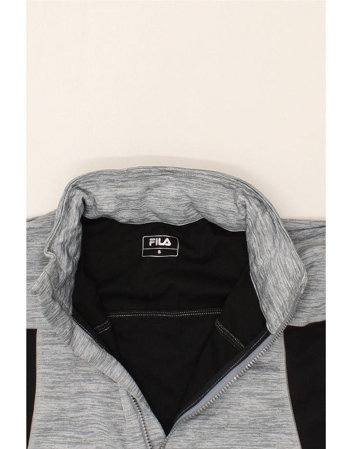 Ανδρική φόρμα FILA Top Jacket Μικρό Γκρι Colorblock Πολυεστέρας