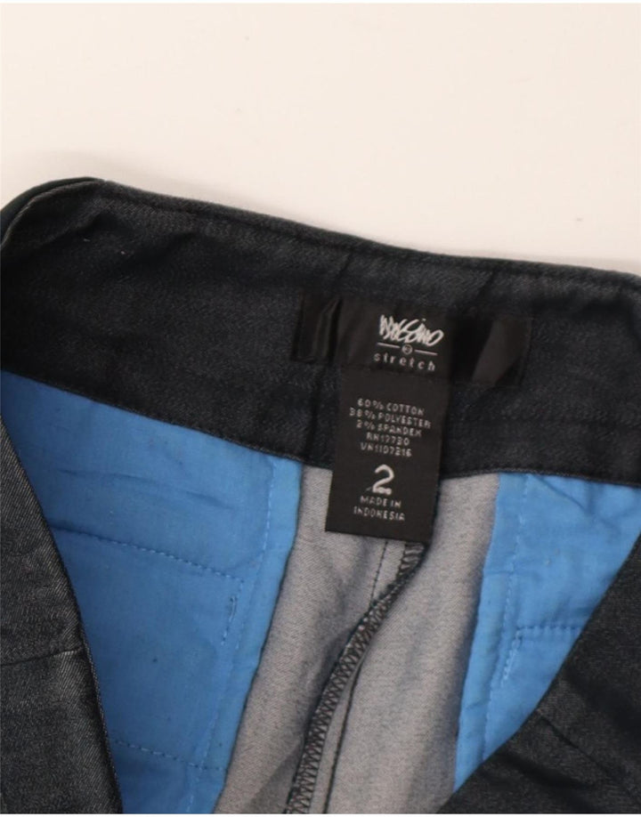 MOSSIMO Womens Chino Shorts US 2 XS W25  Navy Blue Cotton Vintage Mossimo and Second-Hand Mossimo from Messina Hembry 