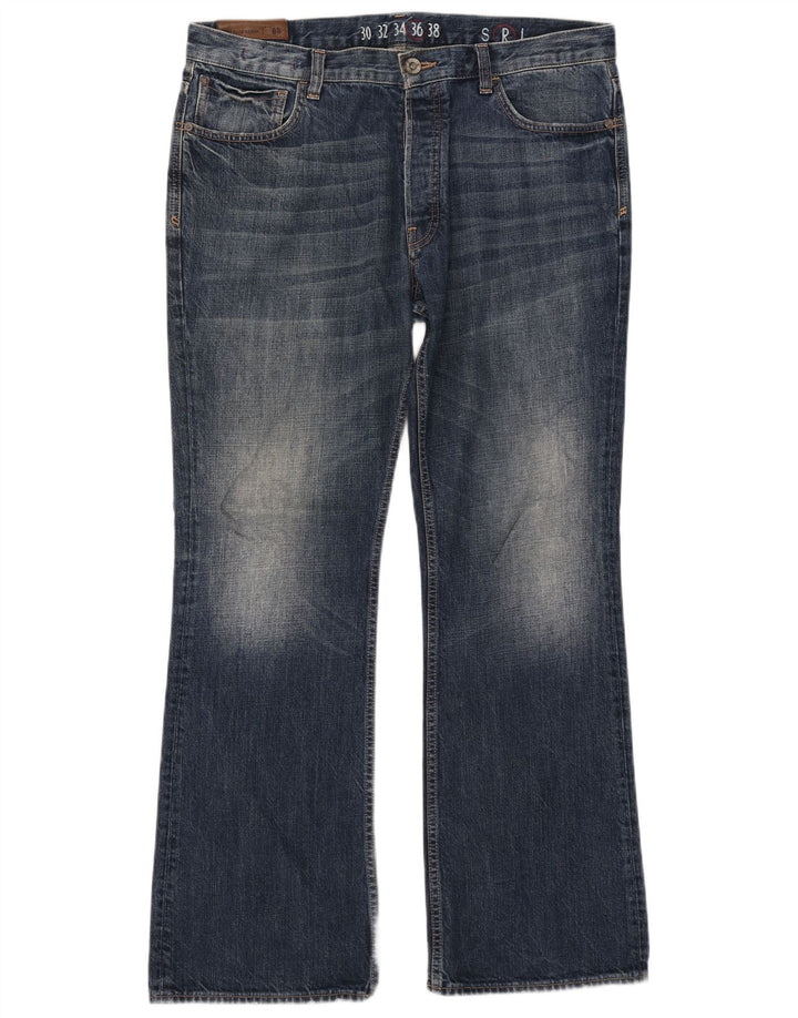 Ανδρικό τζιν μποτάκι Fat Face W36 L32 Navy Blue Cotton