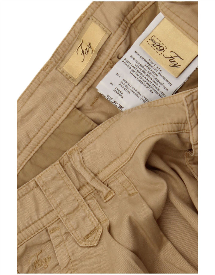 Γυναικείο σορτς Chino FAY W29 Medium Beige Lyocell