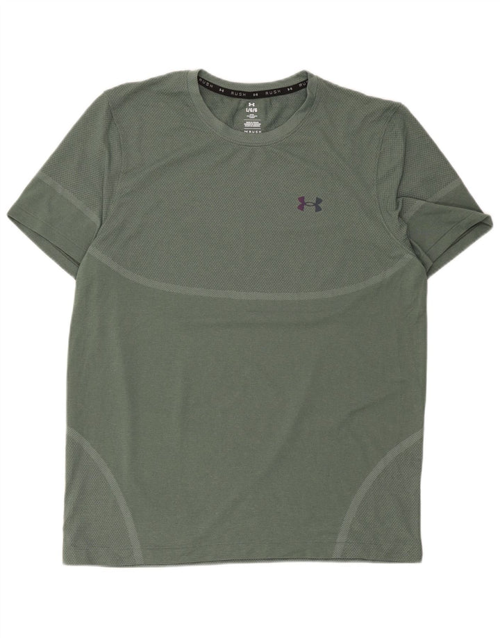 Under Armour Ανδρικό T-Shirt Top Large Green
