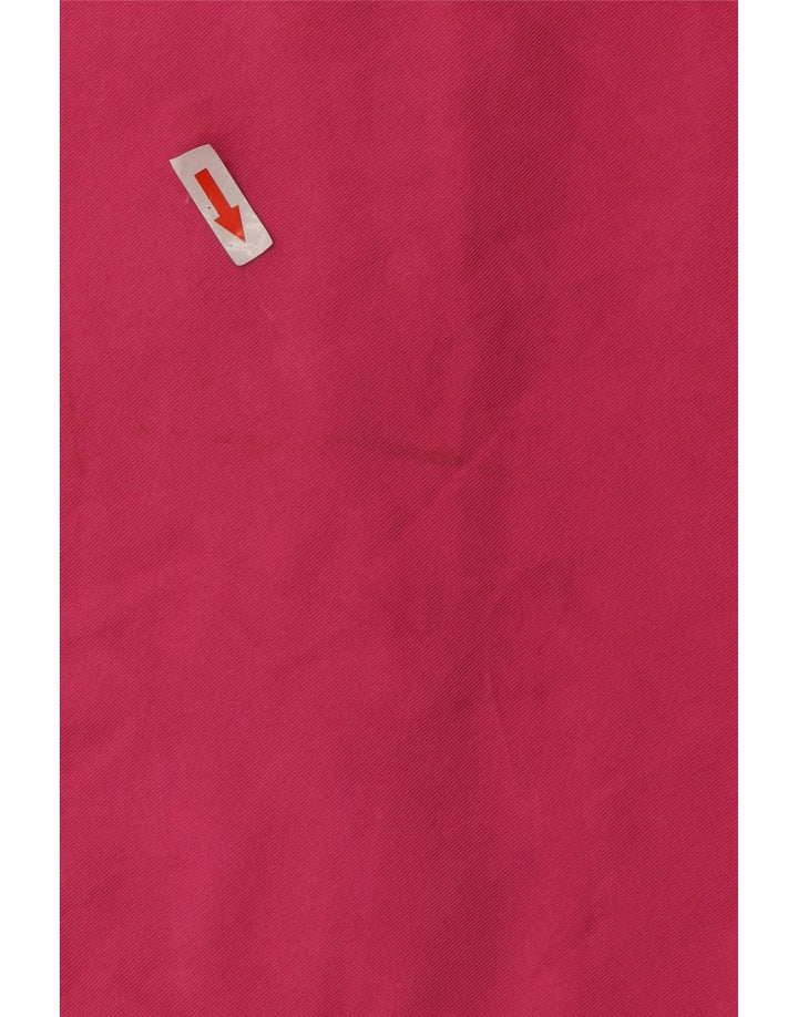 Zara Γυναικείο πουκάμισο Oversized Μπλούζα UK 10 Small Pink Viscose