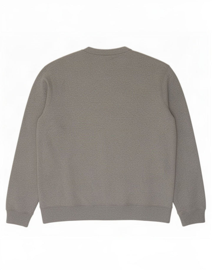 Zara Ανδρικό Φούτερ Jumper 2XL Γκρι βαμβακερό