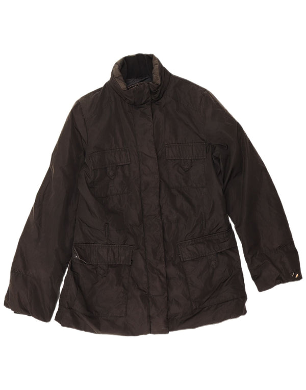 Γυναικείο μπουφάν Marella UK 12 Medium Black Polyamide