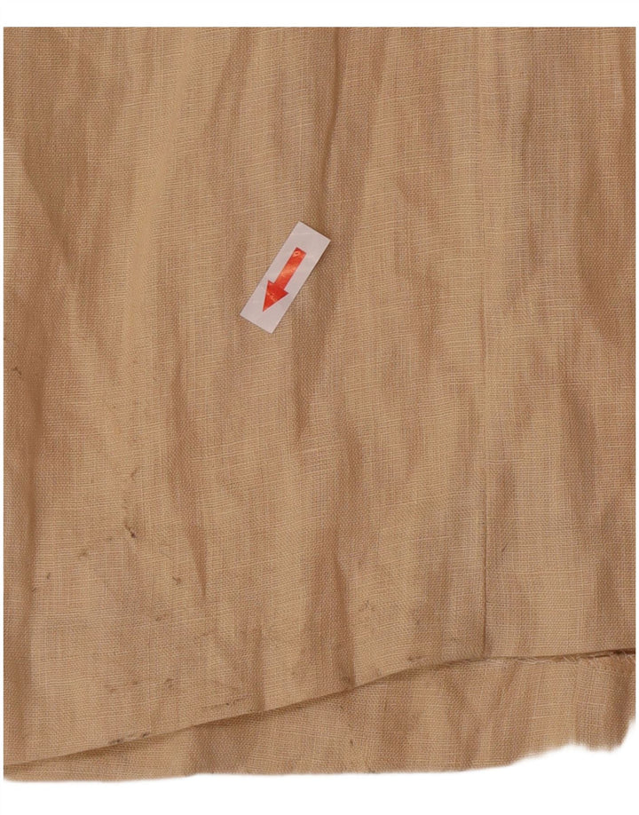 Planet Γυναικείο Slip Dress UK 12 Medium Beige Λινό