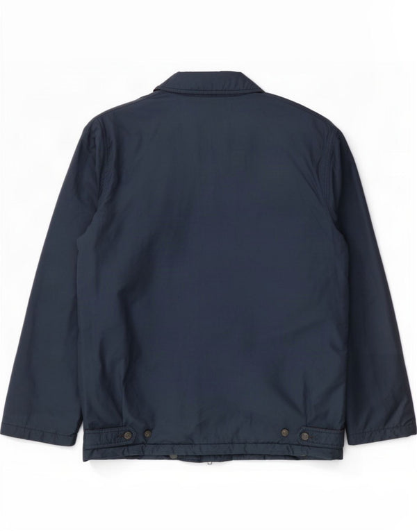 Ανδρικό τζάκετ St Michael Loose Fit Windbreaker UK 38 Medium Navy Blue Cotton