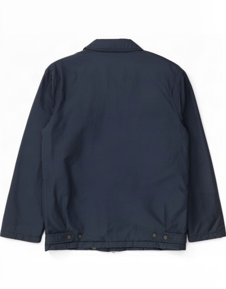 Ανδρικό τζάκετ St Michael Loose Fit Windbreaker UK 38 Medium Navy Blue Cotton