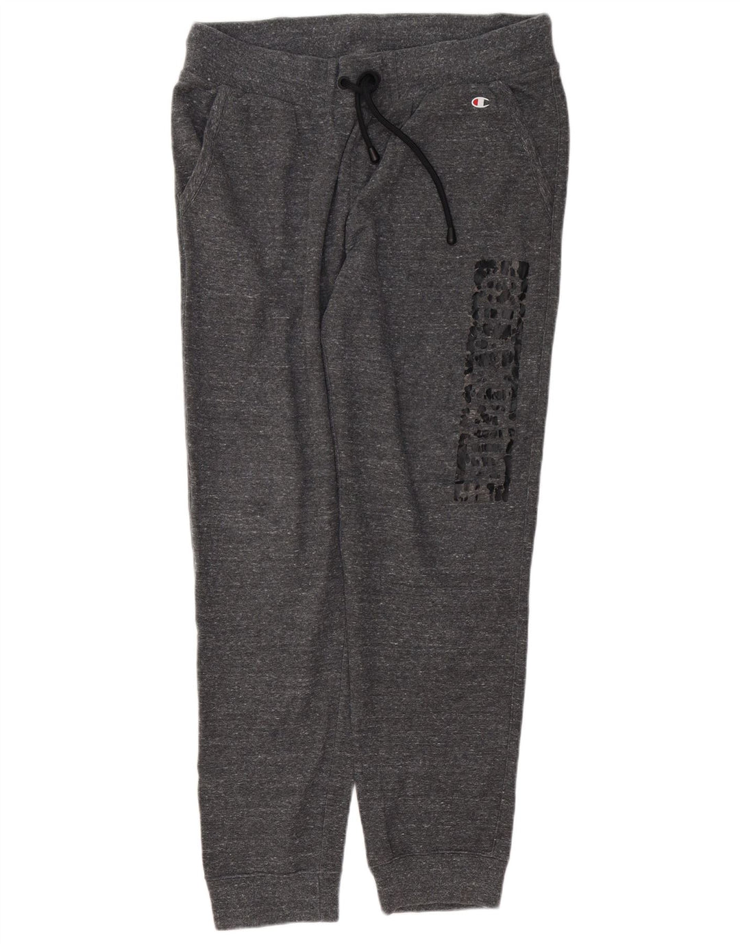 CHAMPION Γυναικεία φόρμα γυμναστικής γραφικά Joggers UK 18 XL Grey Flecked