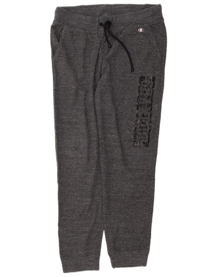 CHAMPION Γυναικεία φόρμα γυμναστικής γραφικά Joggers UK 18 XL Grey Flecked