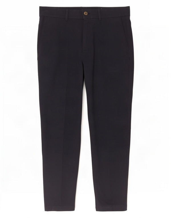 Zara Ανδρικό Slim Suit Παντελόνι EU 44 Large W34 L28 Navy Blue Polyester