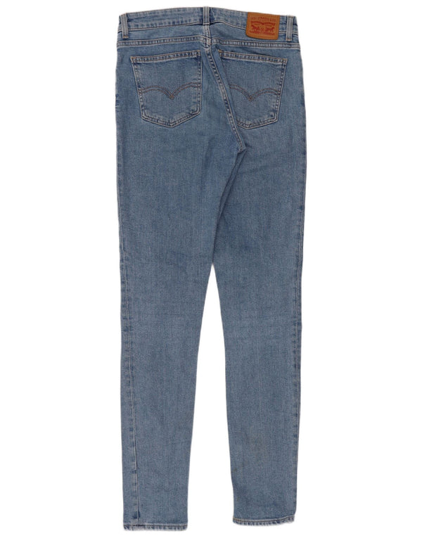 Γυναικείο ψηλό ψηλό στενό τζιν Levi's W28 L32 Μπλε βαμβακερό