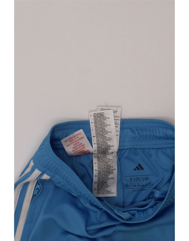 Adidas Boys Sport Short 9-10 Years Blue Polyester