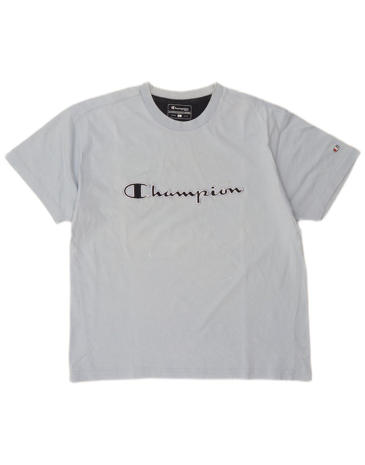 Ανδρικό T-Shirt Champion Graphic Top Large Blue