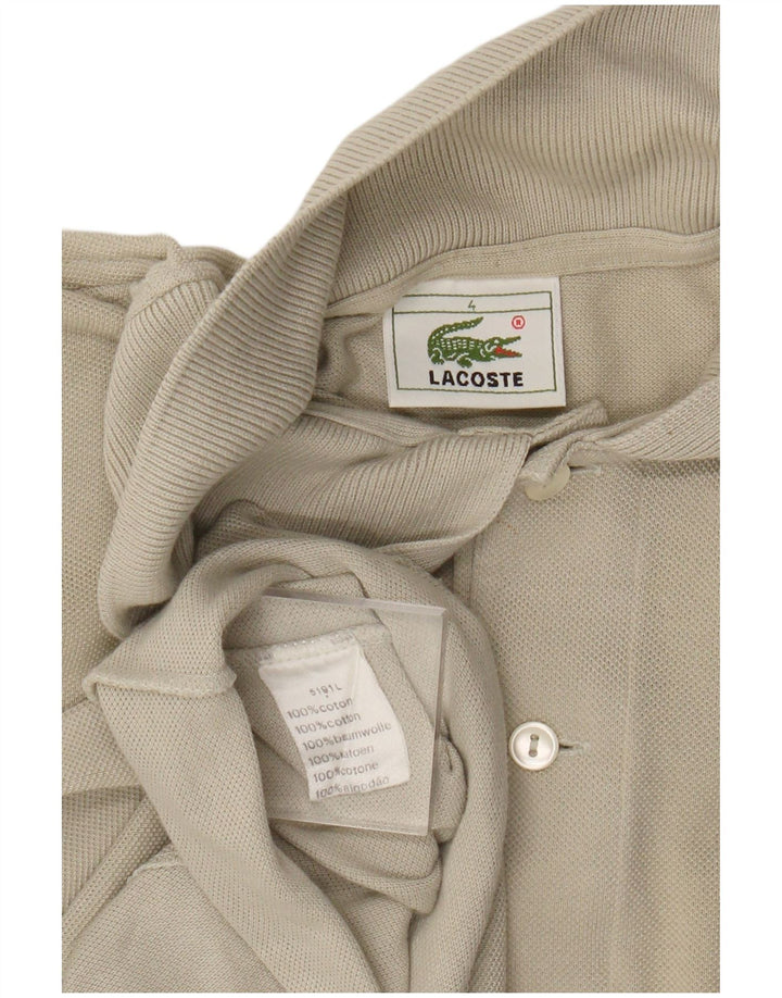 Ανδρικό μπλουζάκι πόλο Lacoste, Μέγεθος 4, Μεσαίο πράσινο βαμβακερό