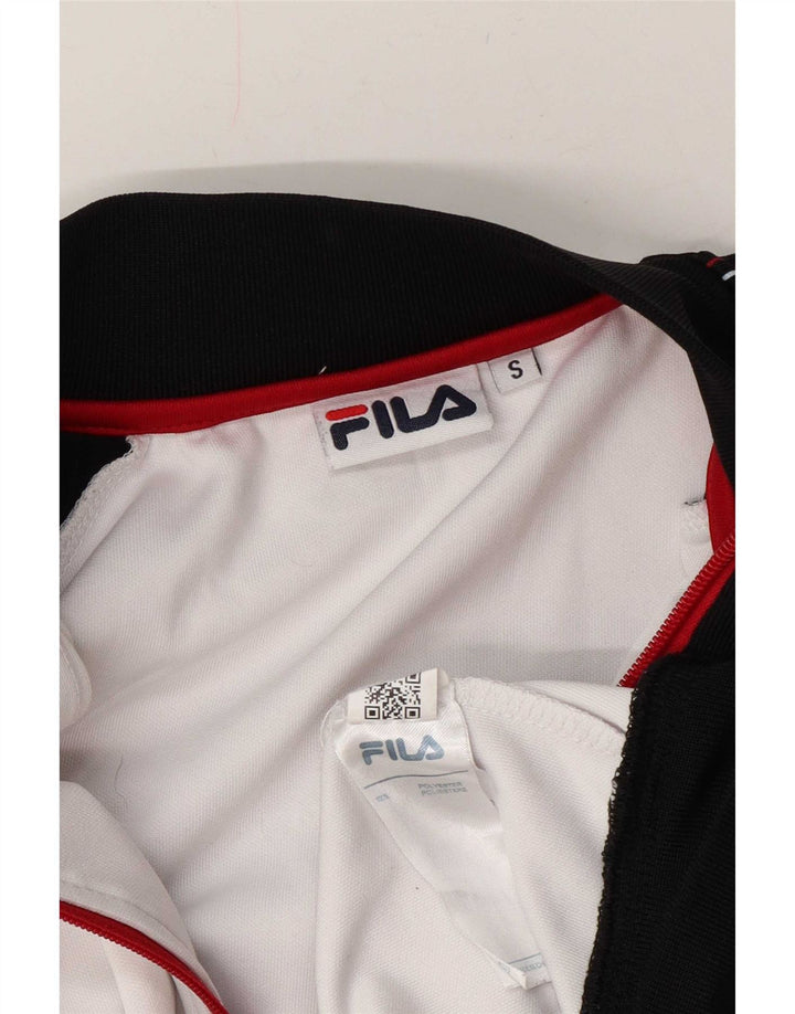 Ανδρική φόρμα γραφικής φόρμας Fila Top Jacket Small White Colourblock Polyester