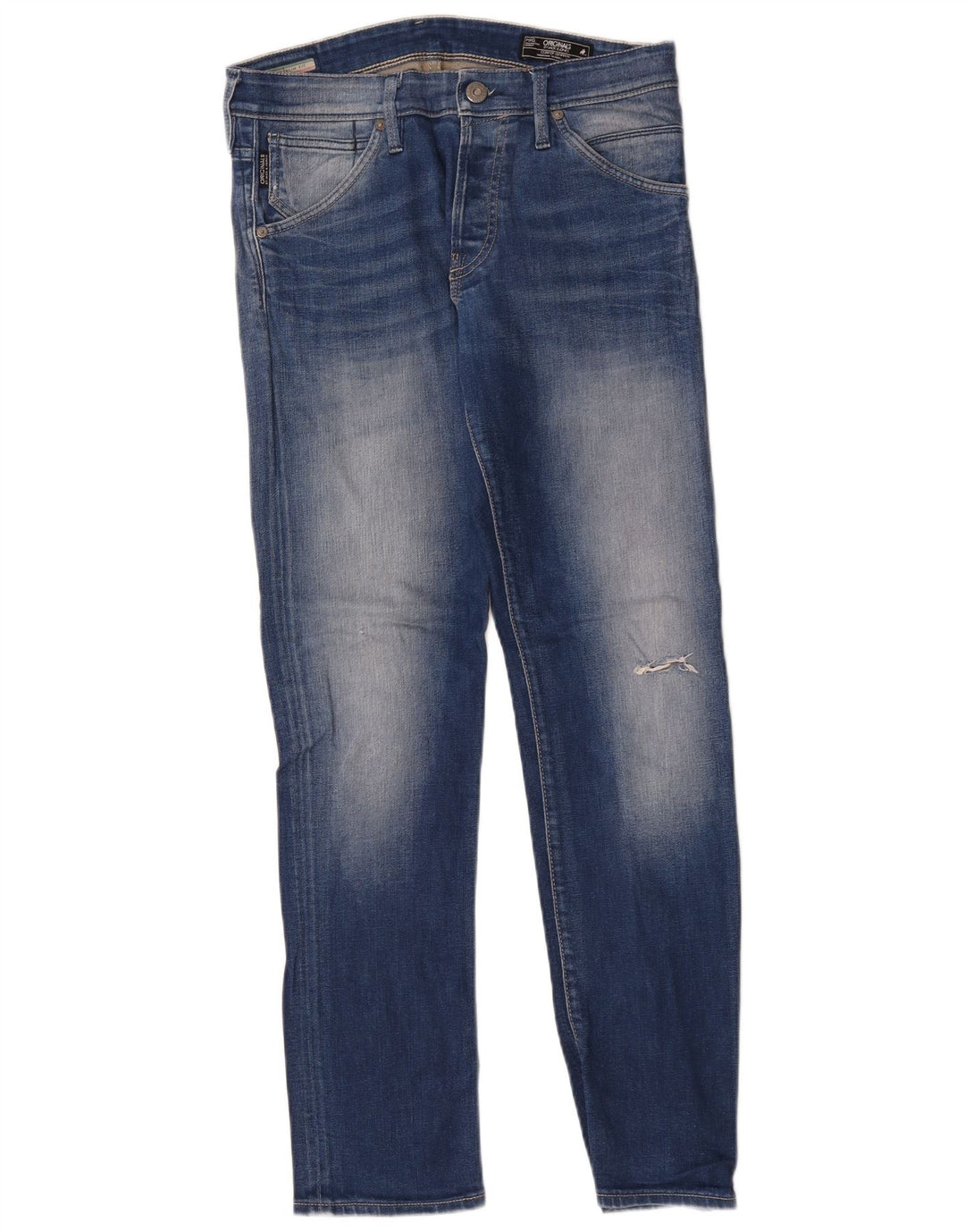 Jack & Jones Ανδρικό Slim Jeans W32 L32 Μπλε βαμβακερό