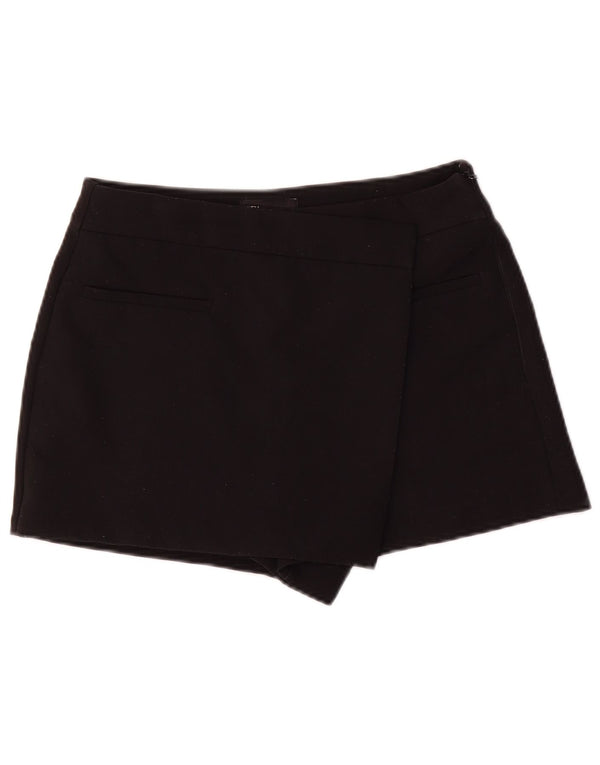 Zara Γυναικείο Σορτς Casual Medium W28 Μαύρο πολυεστέρα