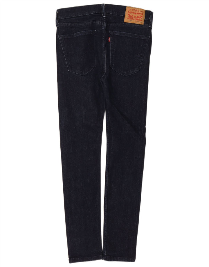 LEVI'S Ανδρικό 519 Skinny Jeans W31 L32 Navy Blue Cotton