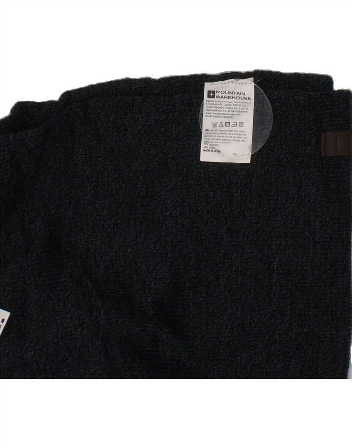 MOUNTAIN WAREHOUSE Mens Knit Rectangle Scarf One Size Navy Blue Flecked Vintage Mountain Warehouse and Second-Hand Mountain Warehouse from Messina Hembry 