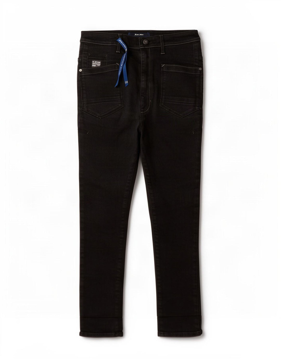 G-Star Γυναικείο Slim Jeans W27 L25 Μαύρο βαμβακερό