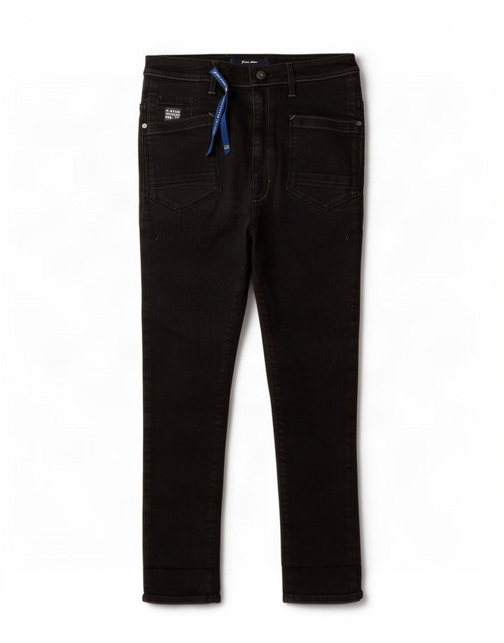 G-Star Γυναικείο Slim Jeans W27 L25 Μαύρο βαμβακερό