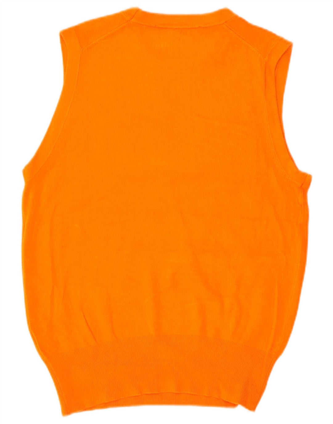 Zara Γυναικείο Γιλέκο Tank Top UK 12 Medium Orange Viscose