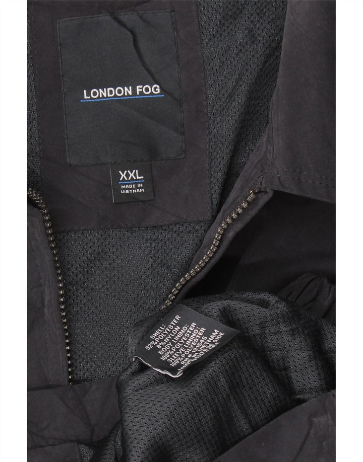 Ανδρικό μπουφάν LONDON FOG Bomber UK 44 2XL Navy Blue Polyester