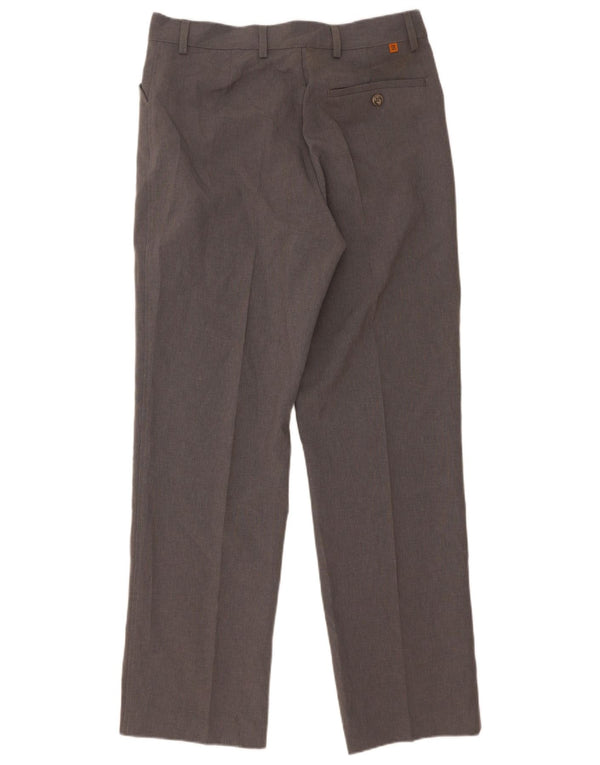 Farah Ανδρικό ίσιο casual παντελόνι W32 L31 Γκρι πολυεστέρας