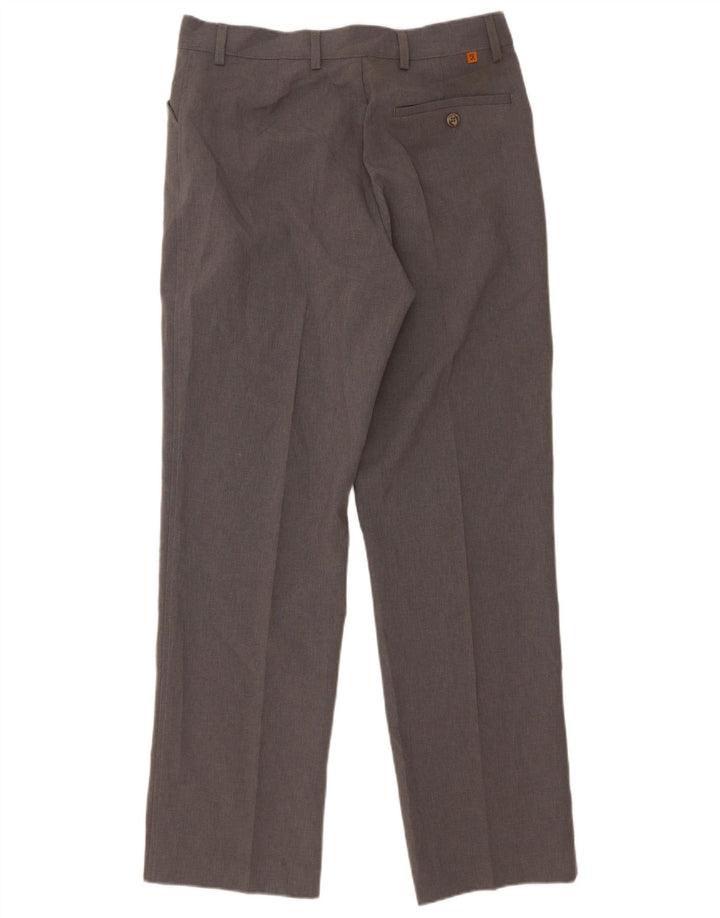 Farah Ανδρικό ίσιο casual παντελόνι W32 L31 Γκρι πολυεστέρας