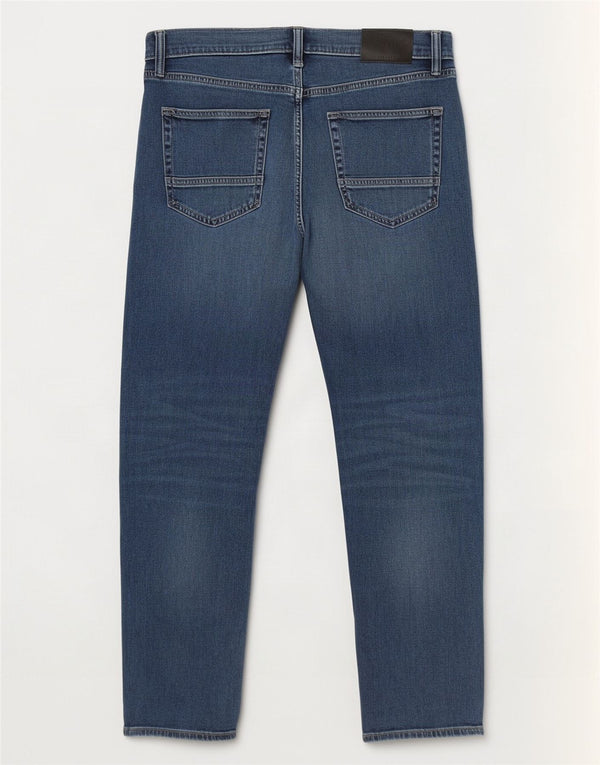 Ανδρικό τζιν ίσιο Marks & Spencer W32 L29 Μπλε βαμβακερό