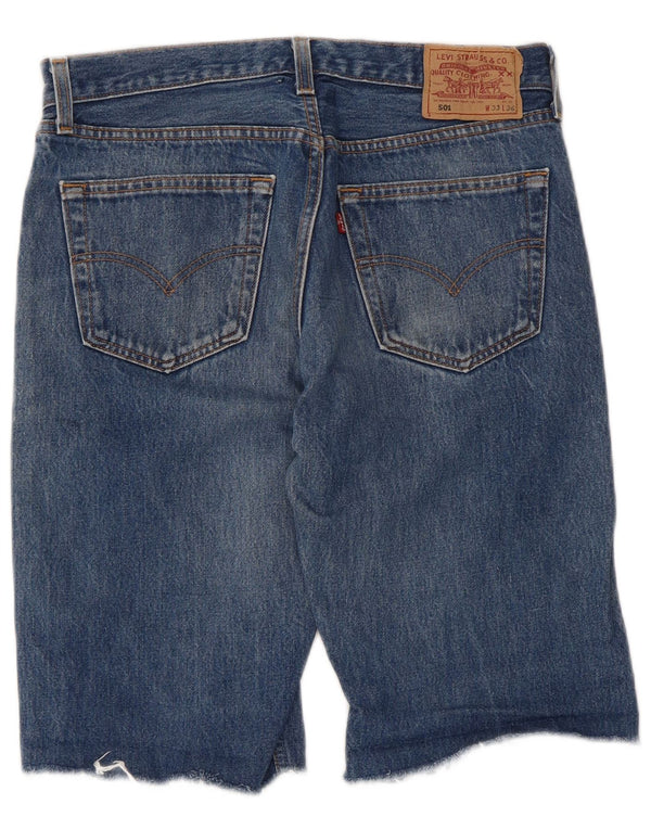 Ανδρικό τζιν σορτς Levi's 501 W33 Medium Blue