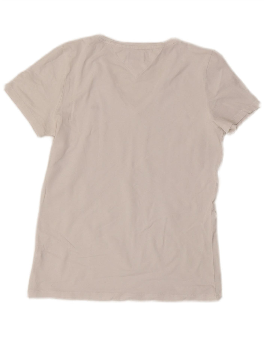 Tommy Hilfiger Γυναικείο T-Shirt Top UK 12 Medium White