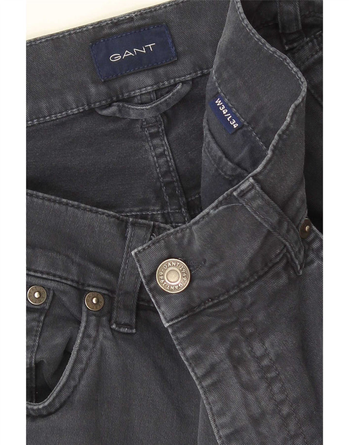 Gant Mens Slim Jeans W34 L34 Navy Blue