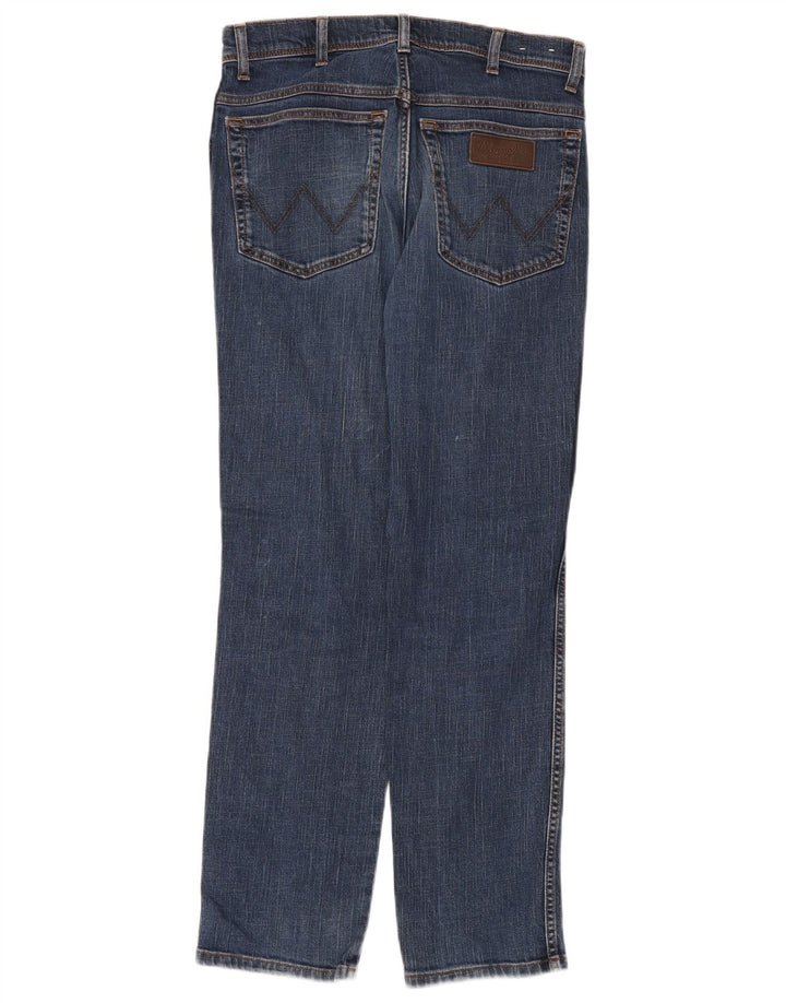 Wrangler Ανδρικό Texas Slim Jeans W32 L32 Blue Cotton
