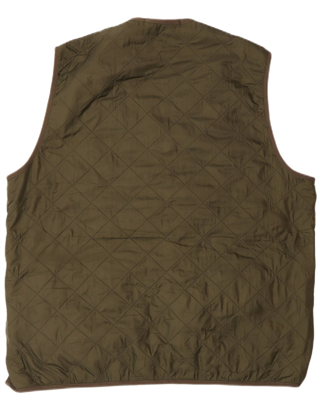 BARBOUR Ανδρικό καπιτονέ Gilet UK 42 XL Πράσινο Πολυαμίδιο