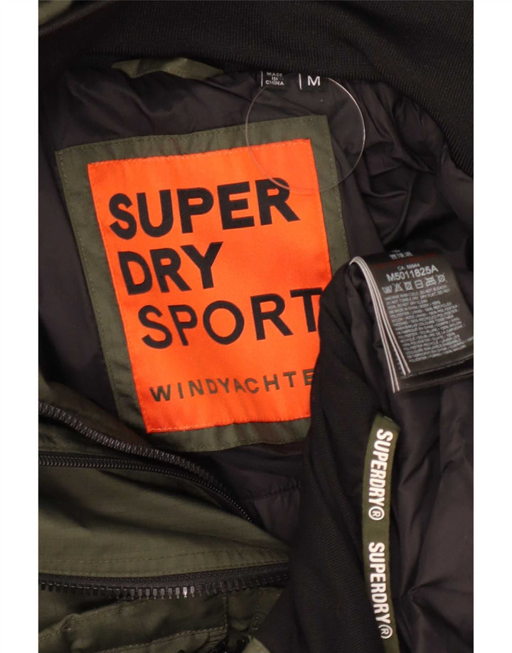 Ανδρικό μπουφάν Superdry Windyachter Graphic Windbreaker UK 38 Medium Green