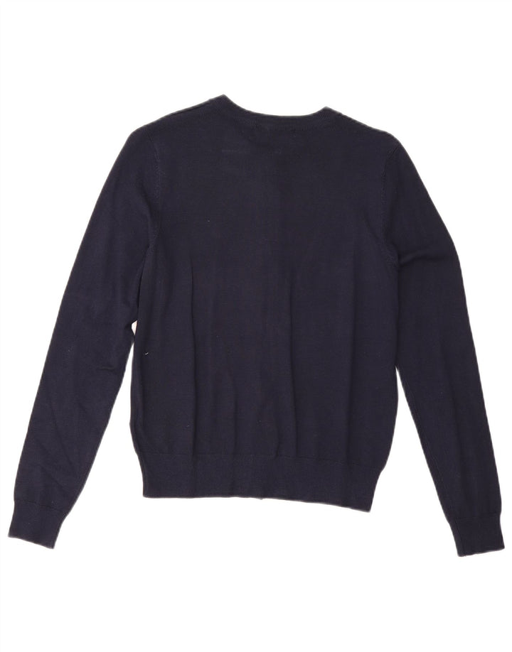 Γυναικεία ζακέτα Marks & Spencer UK 12 Medium Navy Blue Viscose