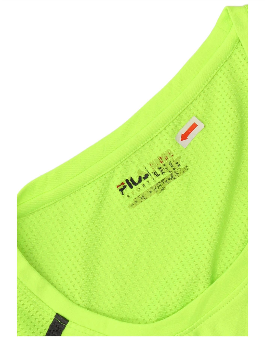 Fila Γυναικείο T-Shirt Top UK 16 Large Green