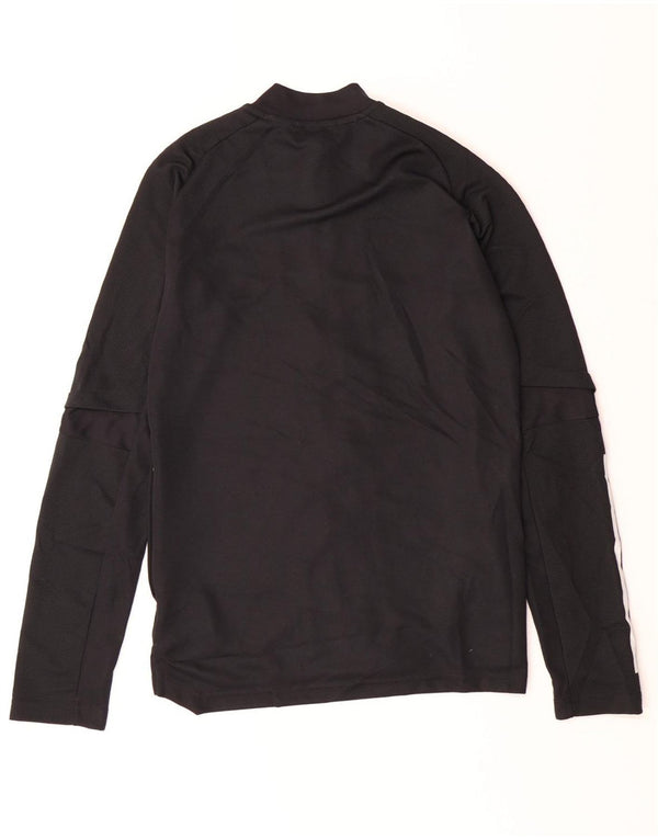 Γυναικεία αθλητική φόρμα ADIDAS Wisconsin Graphic Top Jacket UK 8/10 Small Black