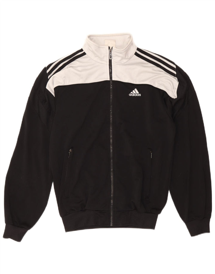 Ανδρική φόρμα Adidas Top Jacket Small Black Colourblock Polyester