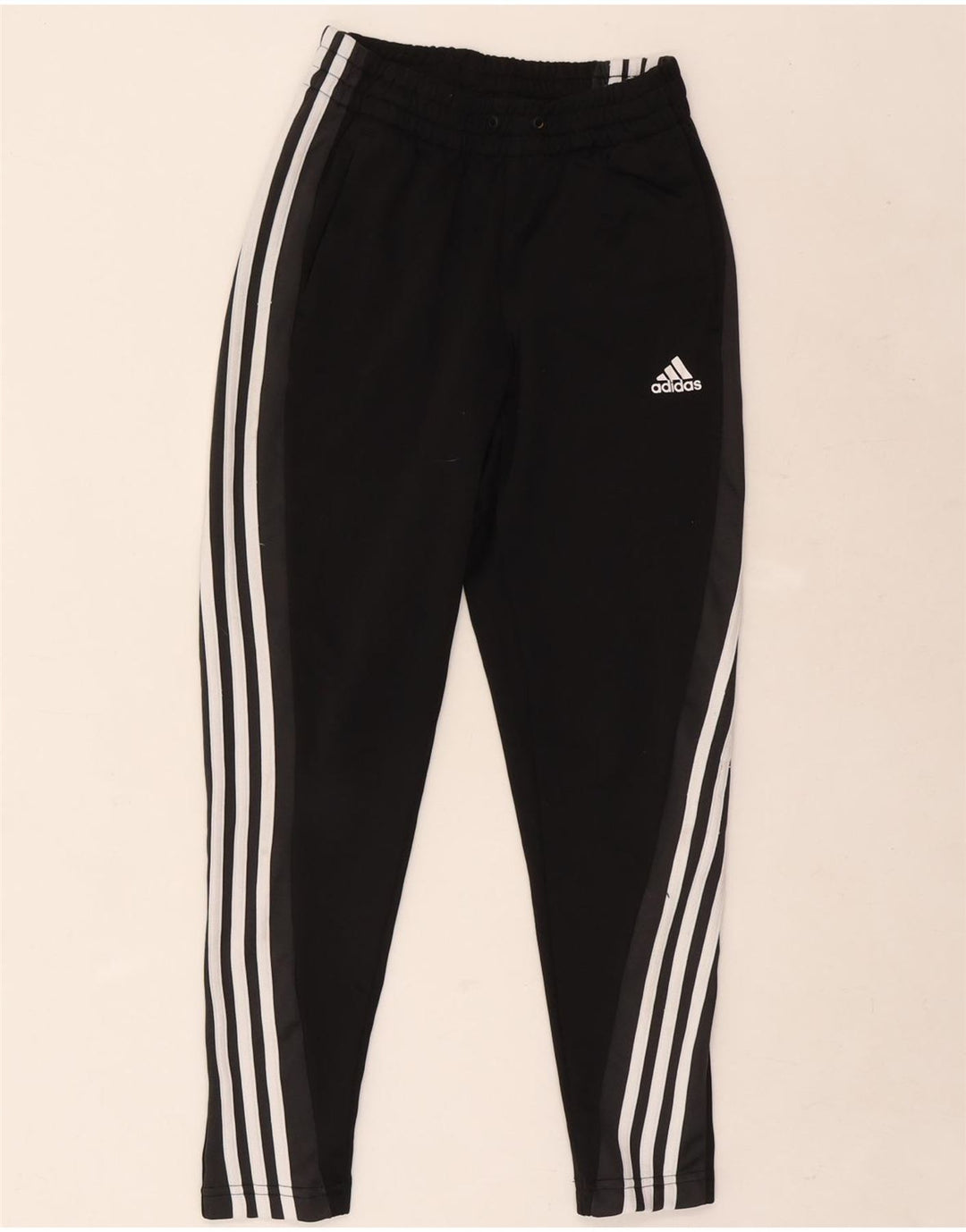Παντελόνι αθλητικής φόρμας Adidas Boys 11-12 ετών Μαύρο Πολυεστέρα