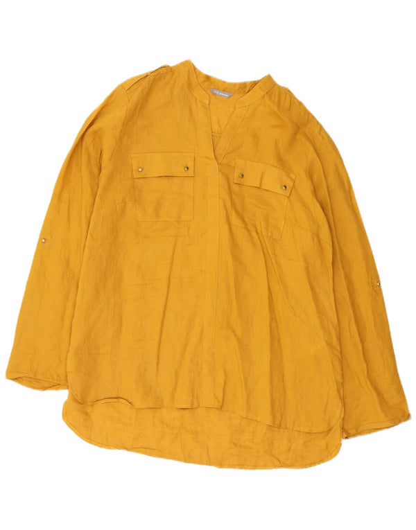 Γυναικεία μπλούζα Marks & Spencer Top UK 14 Large Yellow Len