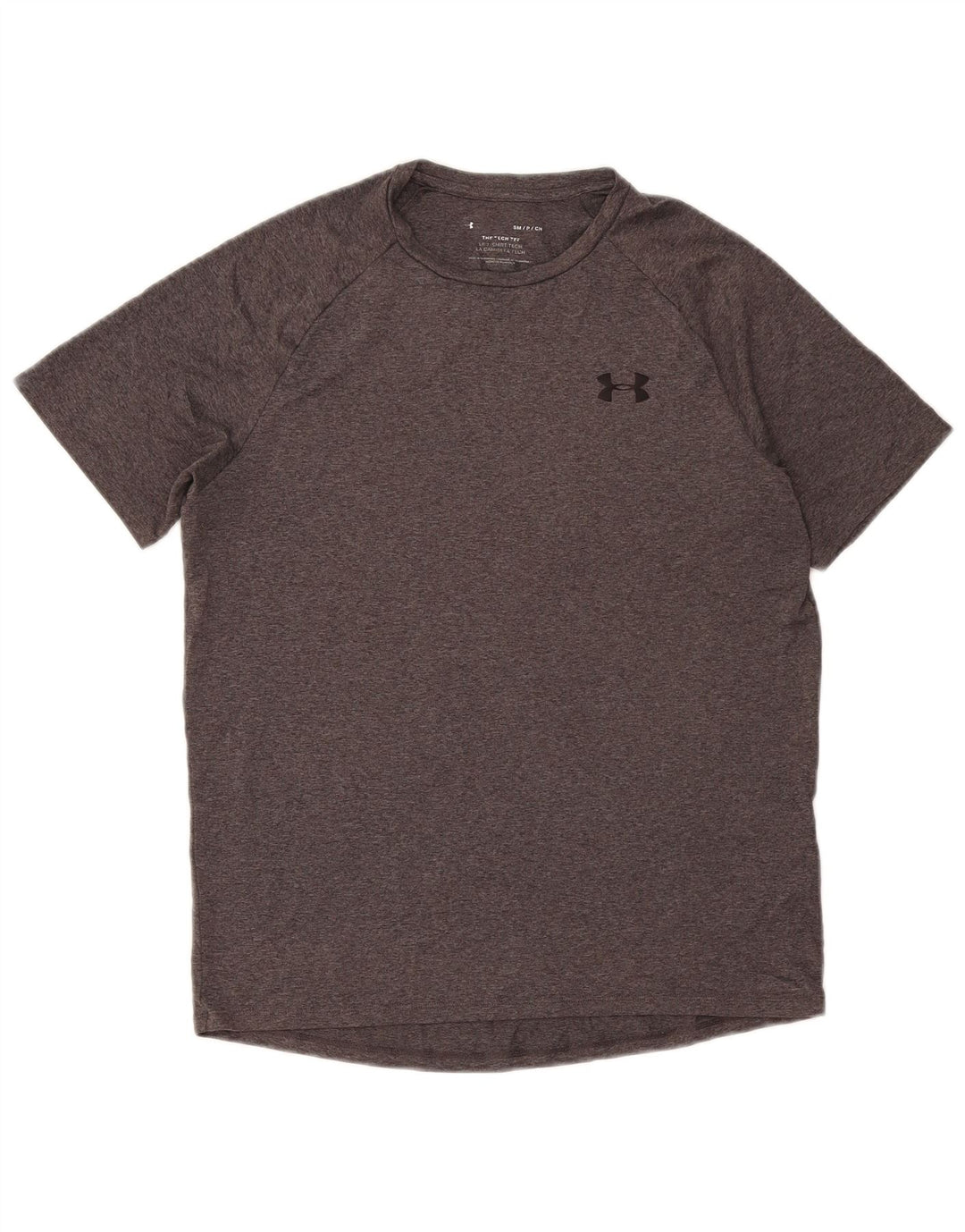 Under Armour Ανδρικό T-Shirt Top Small Grey Flecked Polyester