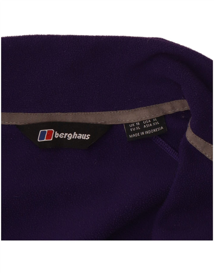 Γυναικείο Fleece Jacket Berghaus UK 16 Large Purple