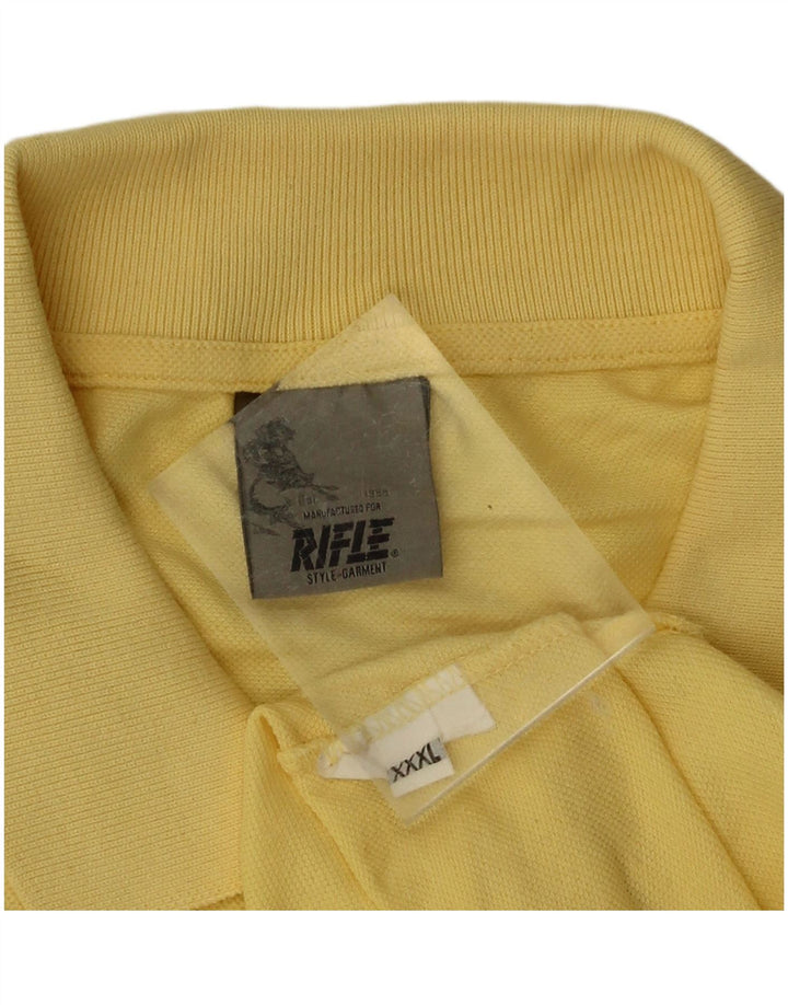 Rifle Ανδρικό Πόλο Μπλουζάκι 3XL Κίτρινο