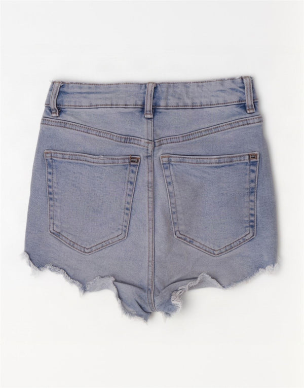 Zara Γυναικείο τζιν σορτς EU 34 2XS W22 Μπλε βαμβακερό